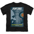 Star Trek Encounter at Farpoint Part One Black Youth/Toddler T-Shirt