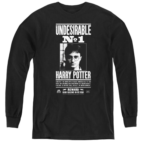 Harry Potter Undesirable No 1 Youth Long Sleeve T-Shirt