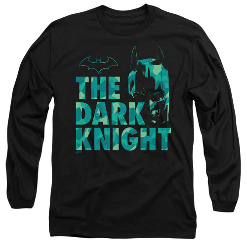 Batman Cutting Pattern Long Sleeve T-Shirt