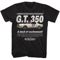 A Dash of Excitement Carroll Shelby t-shirt in black