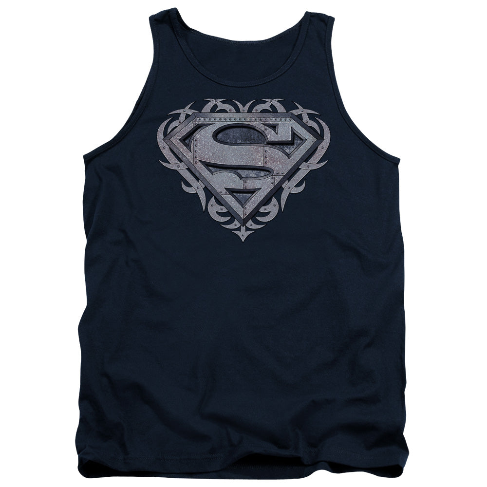 Superman Tribal Steel Shield Tank Top