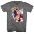 Graphite heather Bill & Ted's Excellent Adventure t-shirt featuring Bill & Ted Bogus Rhombus W/ Texture comedy design