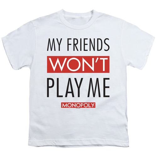 Monopoly My Friends White Youth/Toddler T-Shirt