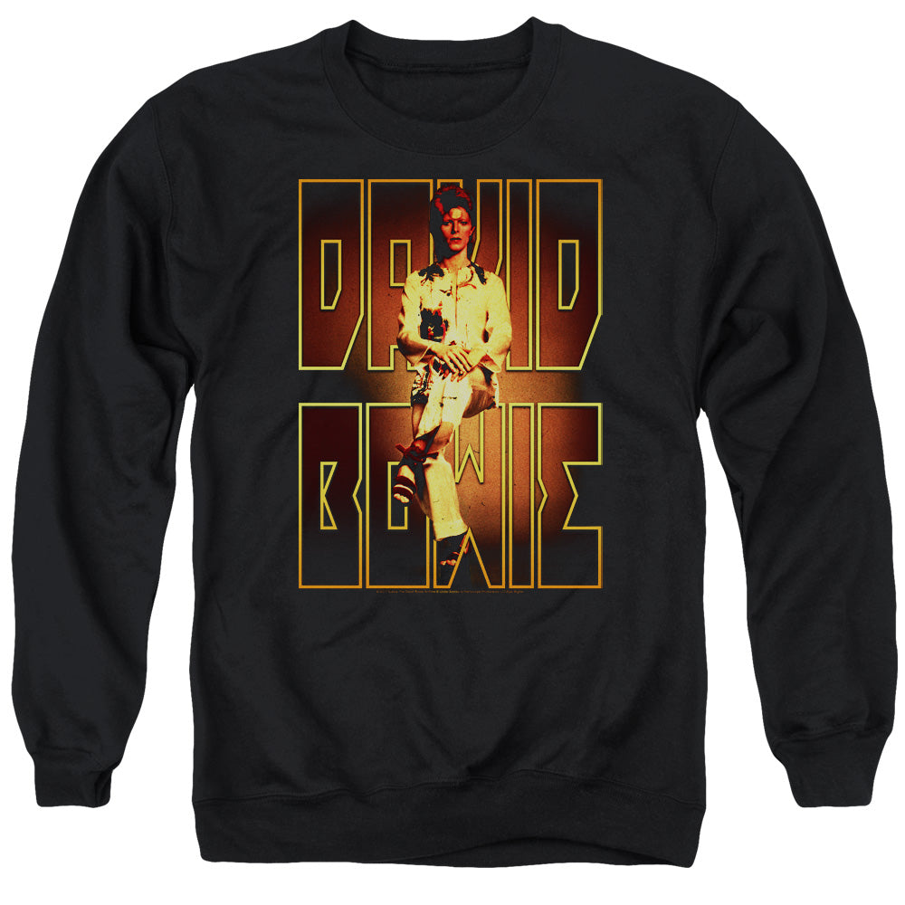 David Bowie Perched Crewneck Sweatshirt