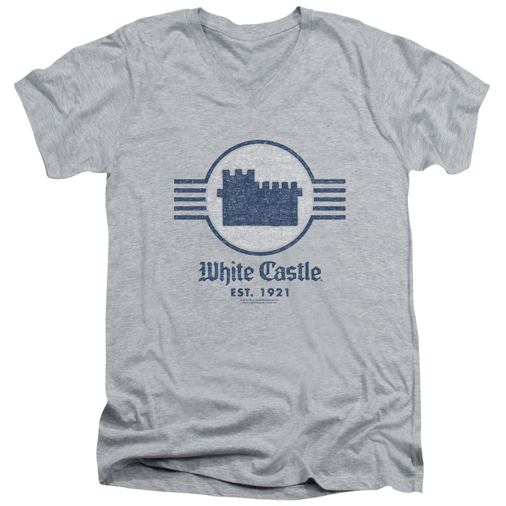 White Castle Est. 1921 Emblem V-Neck T-Shirt