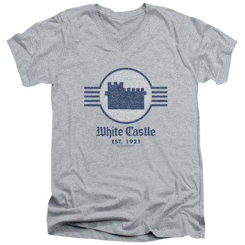 White Castle Est. 1921 Emblem V-Neck T-Shirt