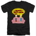 Beavis and Butthead Couch Logo Og V-Neck T-Shirt
