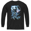 Batman Moonlight Cat Youth Long Sleeve T-Shirt