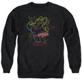 Mighty Mouse Neon Hero Crewneck Sweatshirt