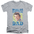 The Brady Bunch Worlds Grooviest V-Neck T-Shirt