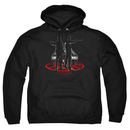 Supernatural Silhouettes Pullover Hoodie