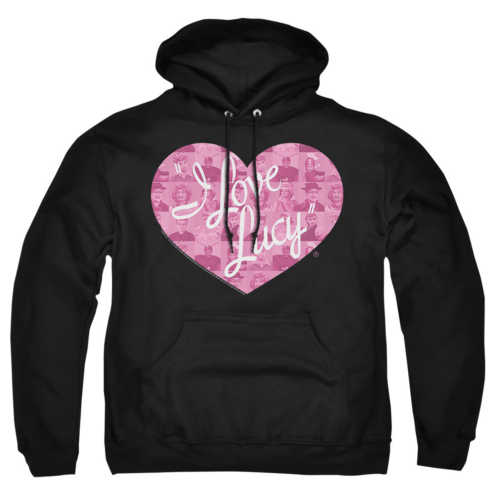 I Love Lucy Many Moods Logo Pullover Hoodie