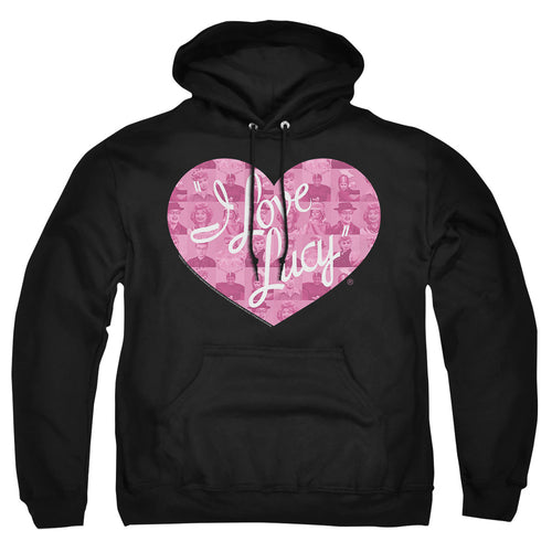 I Love Lucy Many Moods Logo Pullover Hoodie