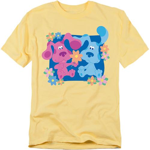 Blue's Clues Magenta And Flowers T-Shirt