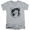 Courage the Cowardly Dog Ghost Frame V-Neck T-Shirt