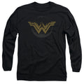 Wonder Woman (2017) Distressed Logo Long Sleeve T-Shirt