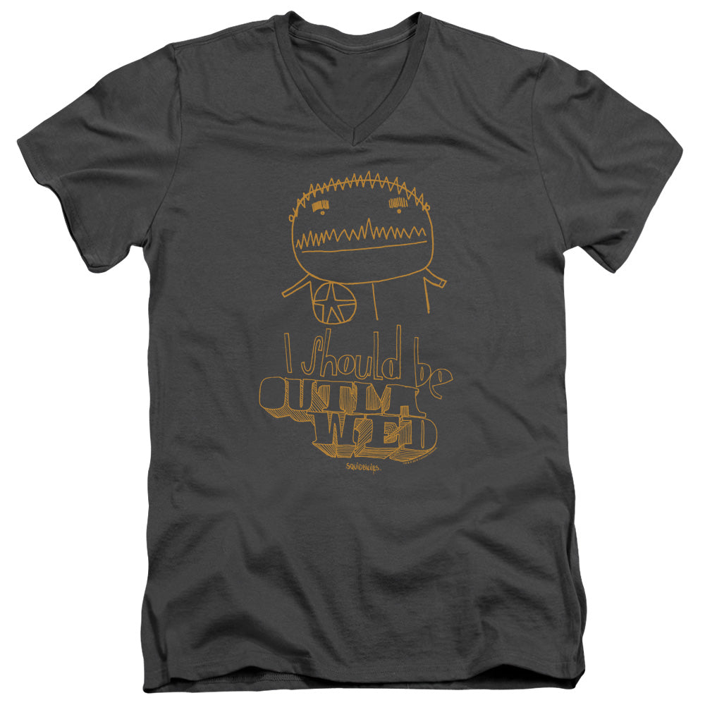 Squidbillies Outlawed V-Neck T-Shirt