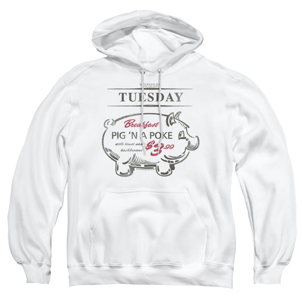 Supernatural Mystery Spot Pig 'n a Poke Pullover Hoodie