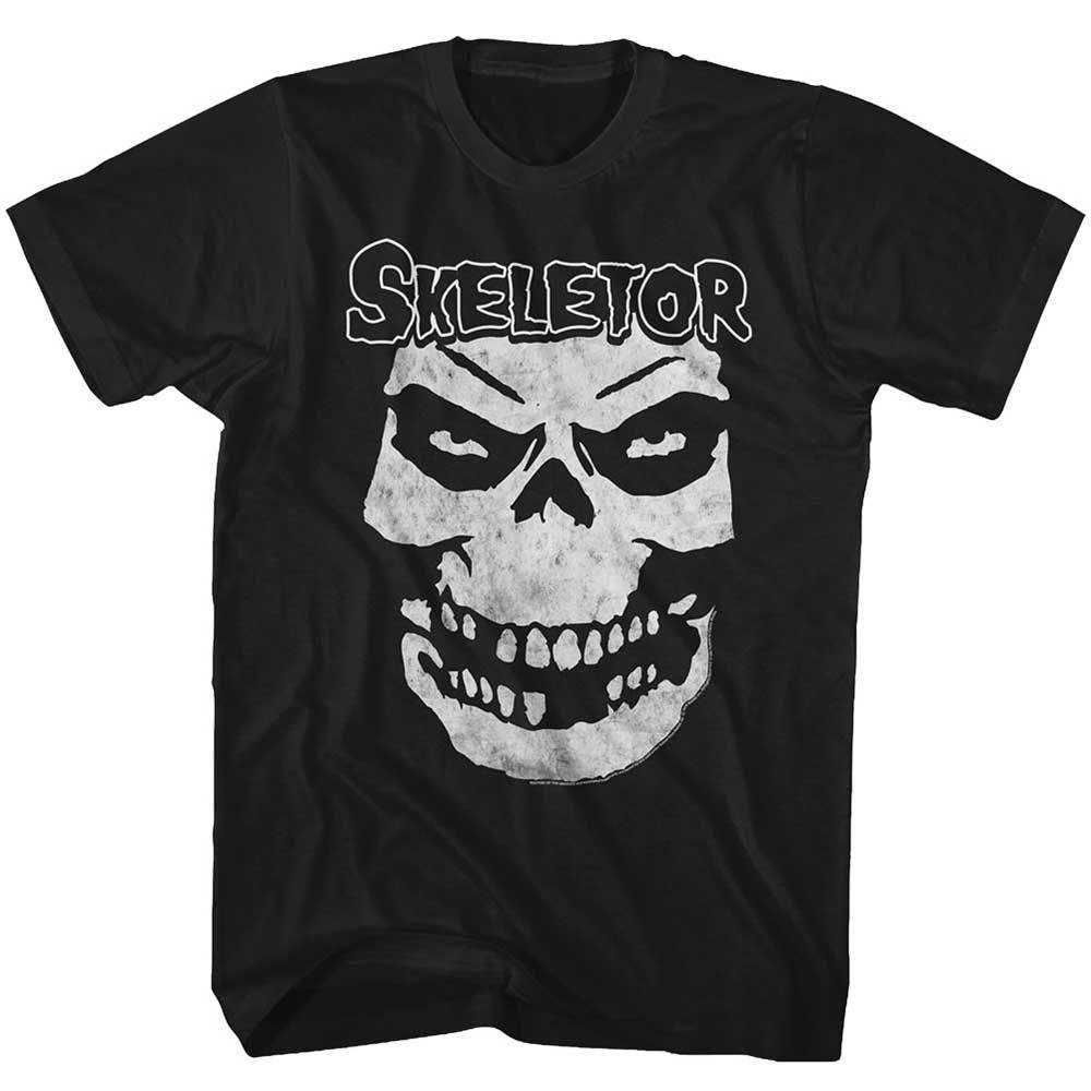 Skeletor Face Masters of the Universe t-shirt in black