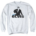 Elvis Presley Blue Suede Crewneck Sweatshirt