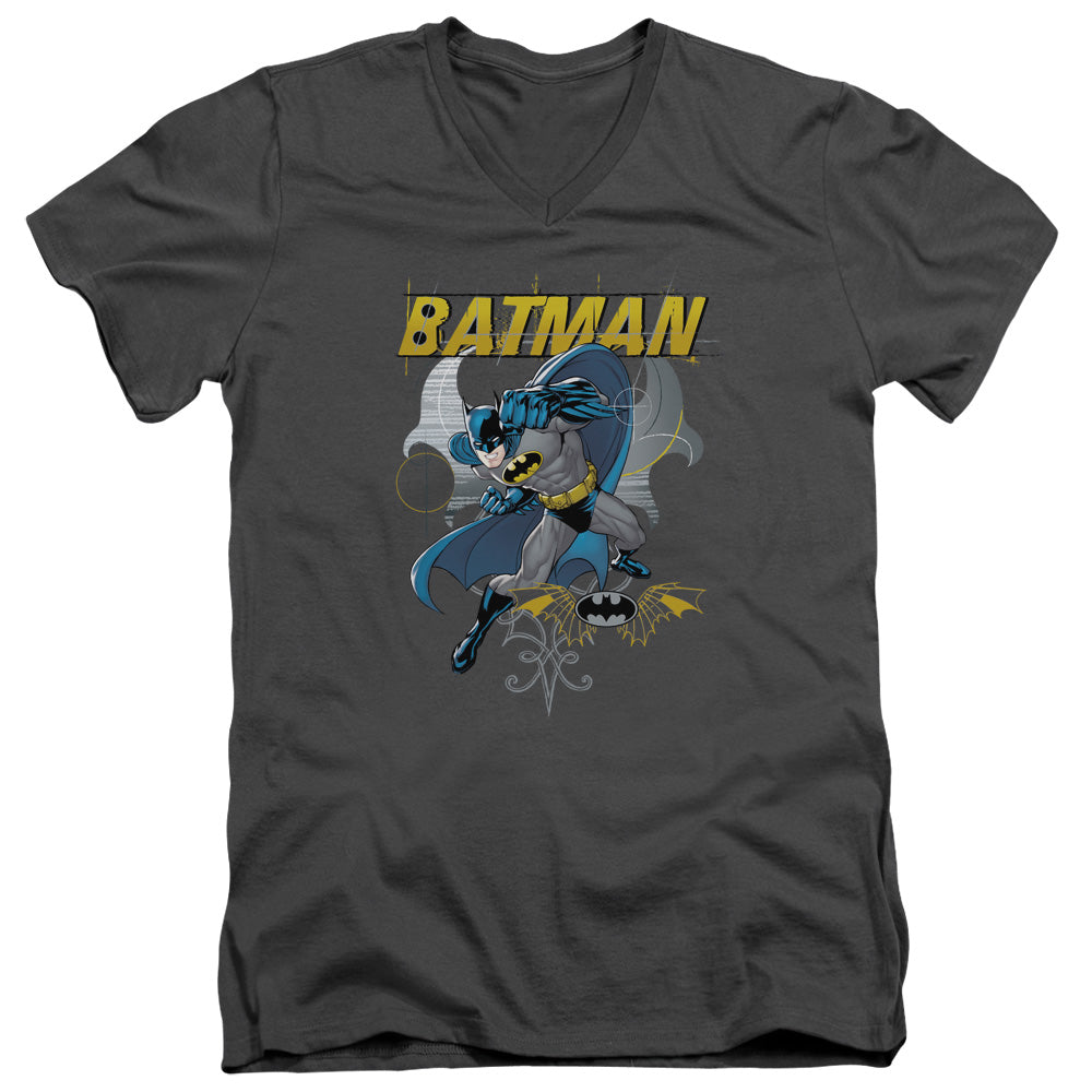 Batman Urban Gothic V-Neck T-Shirt