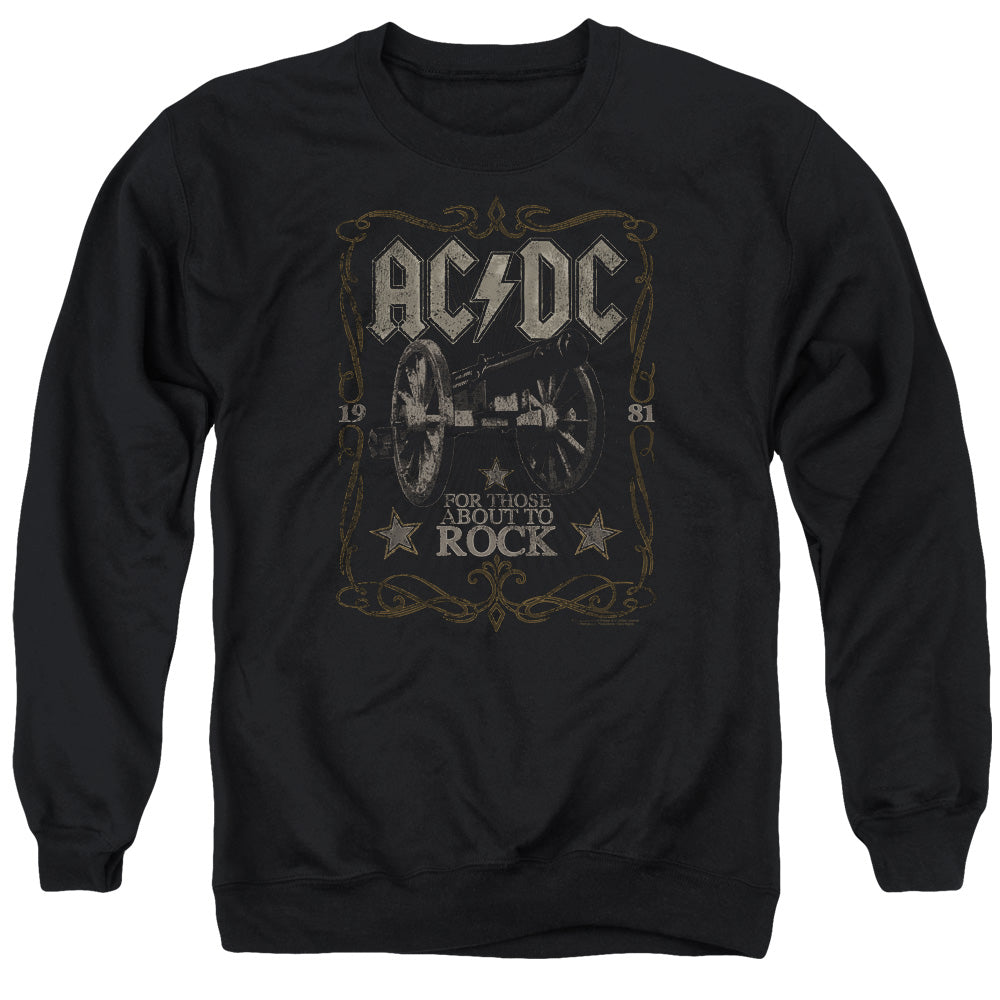 AC/DC Rock Label Crewneck Sweatshirt