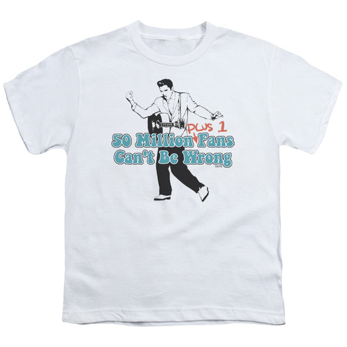 Elvis Presley 50 Million Fans Plus 1 Youth/Toddler T-Shirt