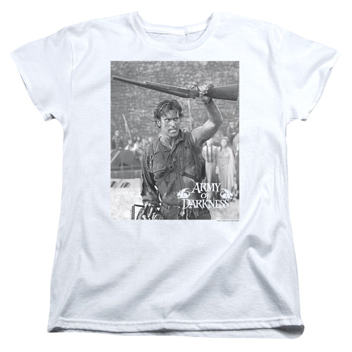 Army of Darkness Boom Womens T-Shirt