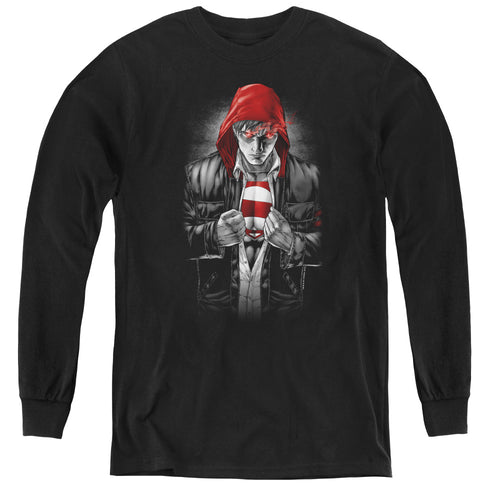 Superman Earth One Youth Long Sleeve T-Shirt