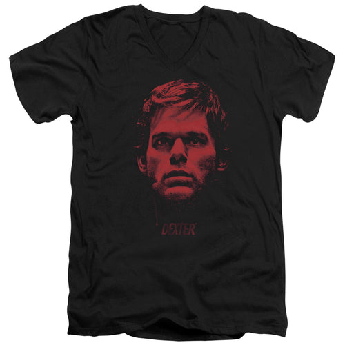 Dexter Bloody Face V-Neck T-Shirt