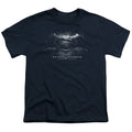 Batman v Superman Bw Logo Youth/Toddler T-Shirt