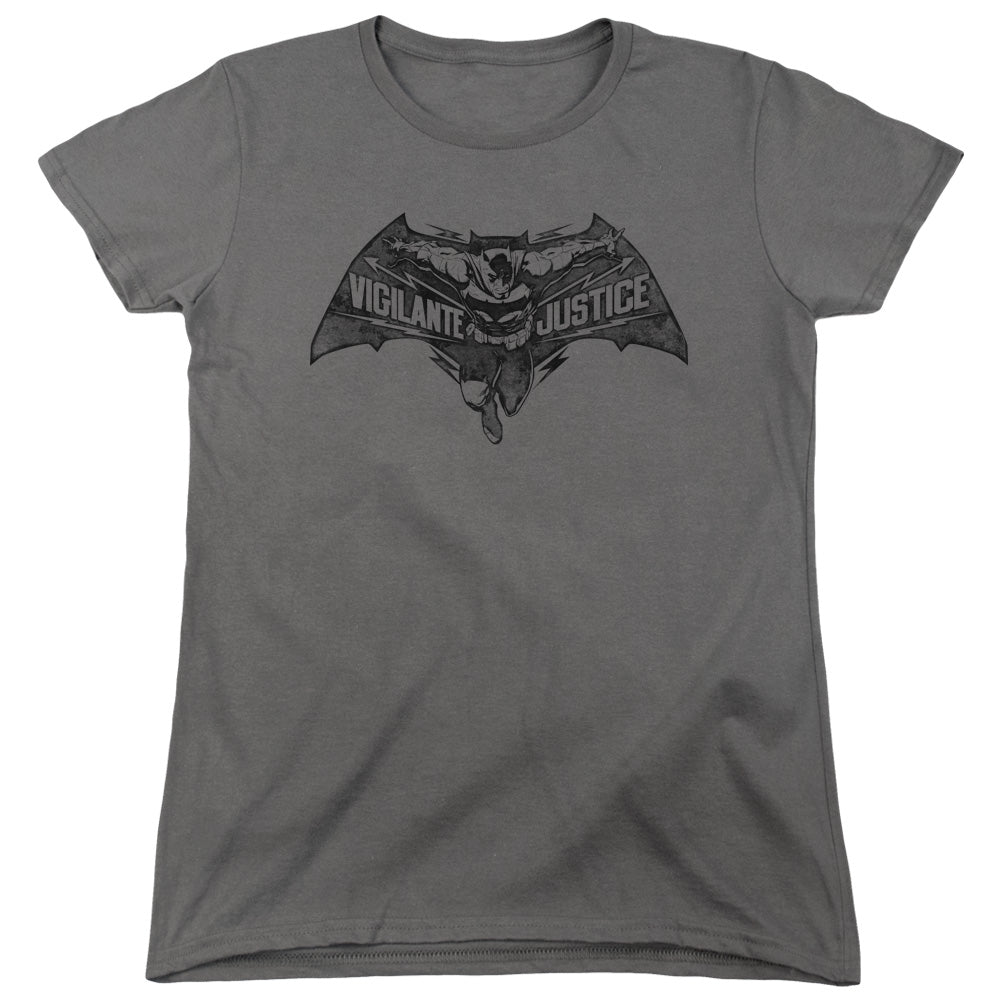 Batman v Superman Vigilante Justice Womens T-Shirt