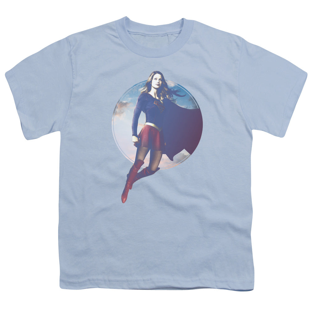Supergirl Cloudy Circle Youth/Toddler T-Shirt