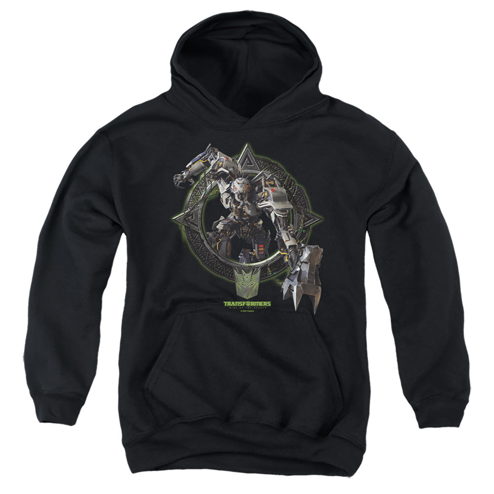 Transformers Transit Circle Frame Youth Hoodie