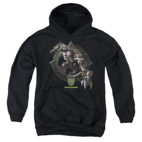 Transformers Transit Circle Frame Youth Hoodie