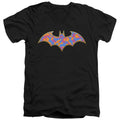 Batman Gold Camo V-Neck T-Shirt
