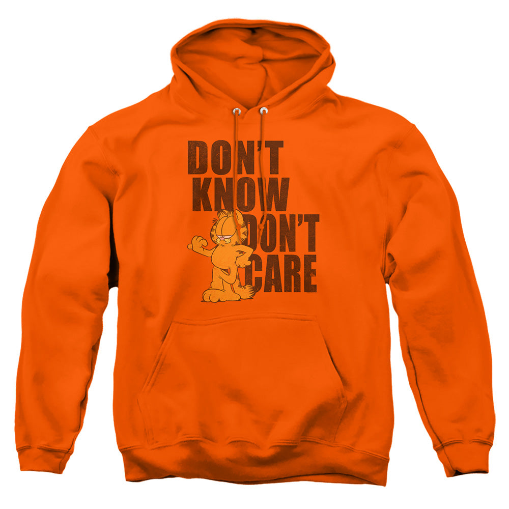Garfield Don'T Know Don'T Care Pullover Hoodie