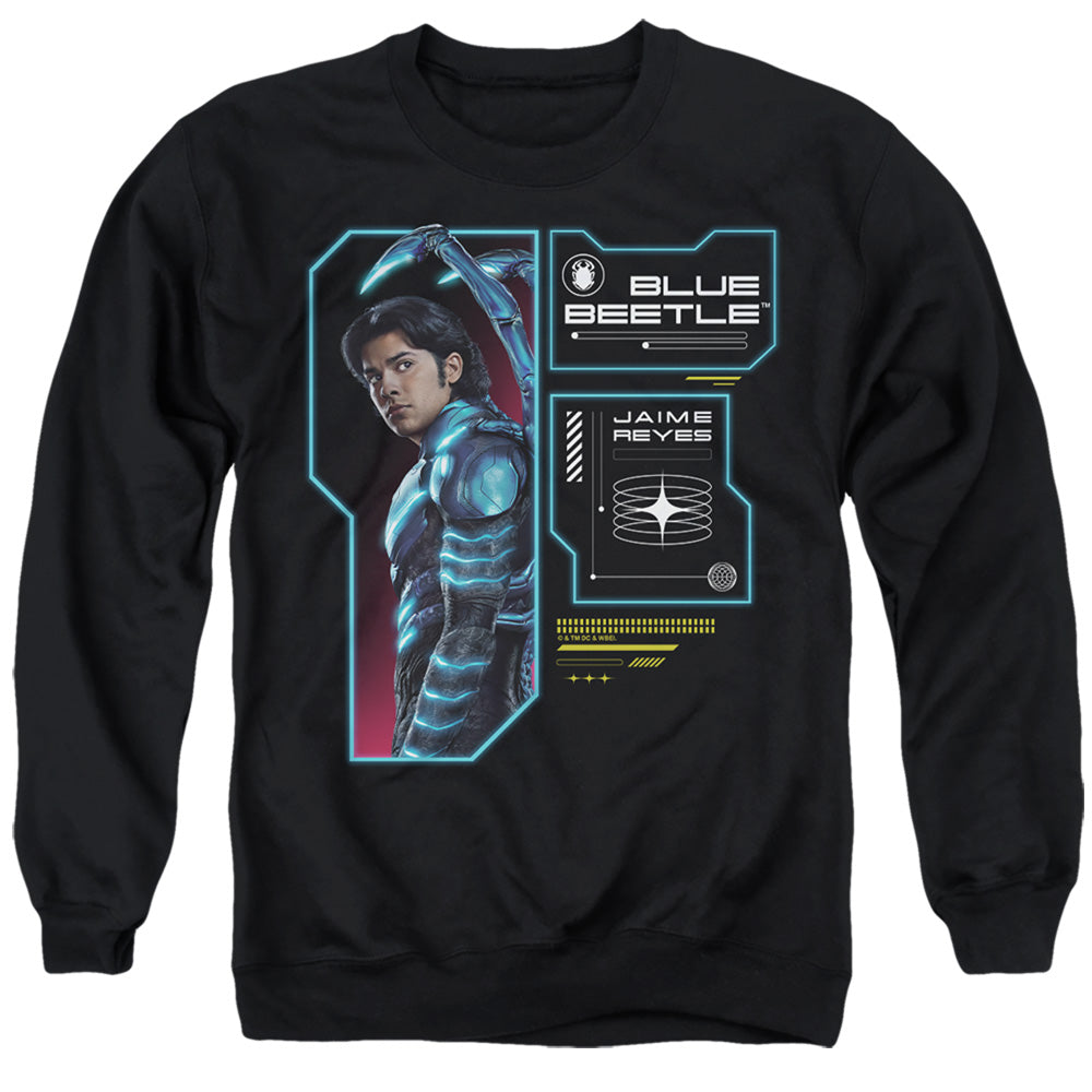 Blue Beetle Data Read Out Crewneck Sweatshirt