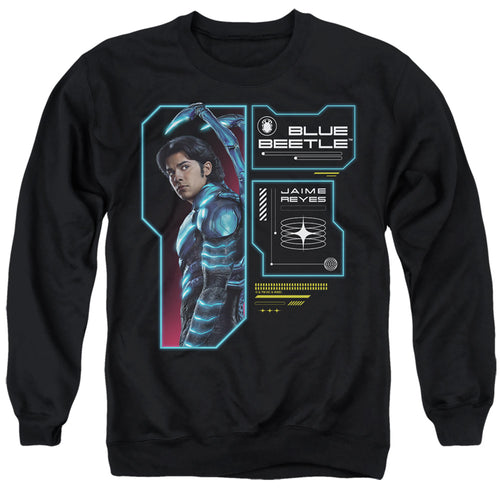 Blue Beetle Data Read Out Crewneck Sweatshirt