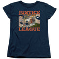 Justice League New Dawn Group Womens T-Shirt