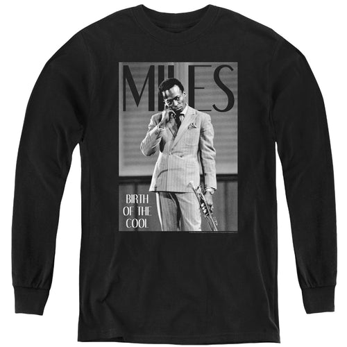 Miles Davis Birth of the Cool Youth Long Sleeve T-Shirt