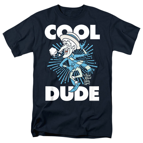 The Year Without a Santa Claus Cool Dude Navy T-Shirt
