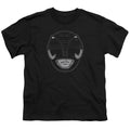 Mighty Morphin Power Rangers Black Ranger Mask Youth/Toddler T-Shirt
