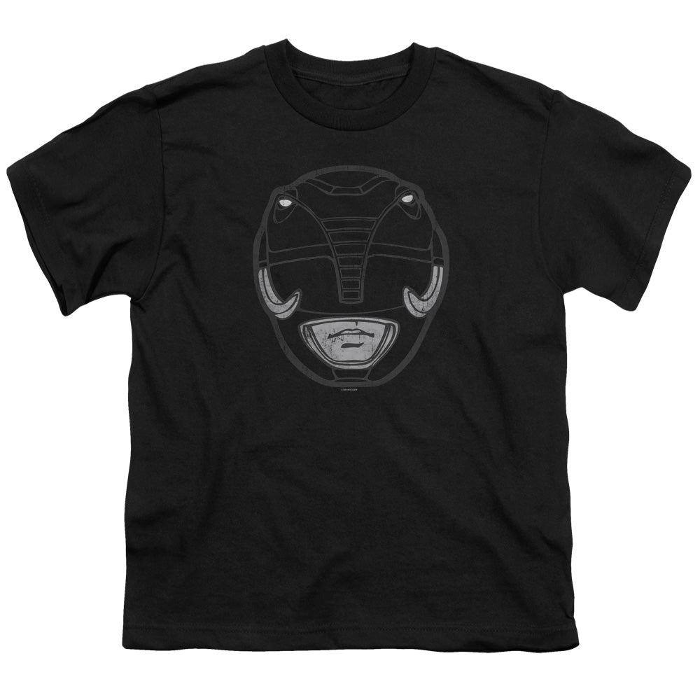 Mighty Morphin Power Rangers Black Ranger Mask Youth/Toddler T-Shirt