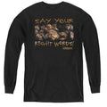 Labyrinth Say Your Right Words Youth Long Sleeve T-Shirt