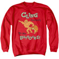 Ren and Stimpy Cling Tenaciously to My Buttocks Crewneck Sweatshirt
