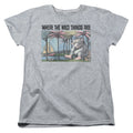 Where the Wild Things Are Cover Art Womens T-Shirt
