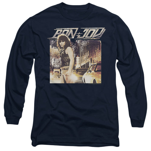 Bon Jovi Runaway Jon Long Sleeve T-Shirt