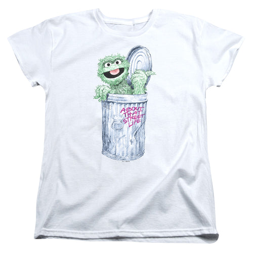 Sesame Street About That Street Life Womens T-Shirt