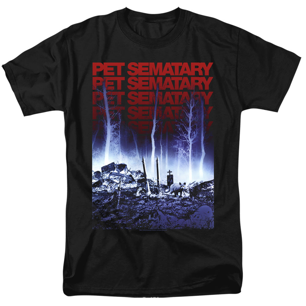 Pet Sematary Repeating Logo T-Shirt
